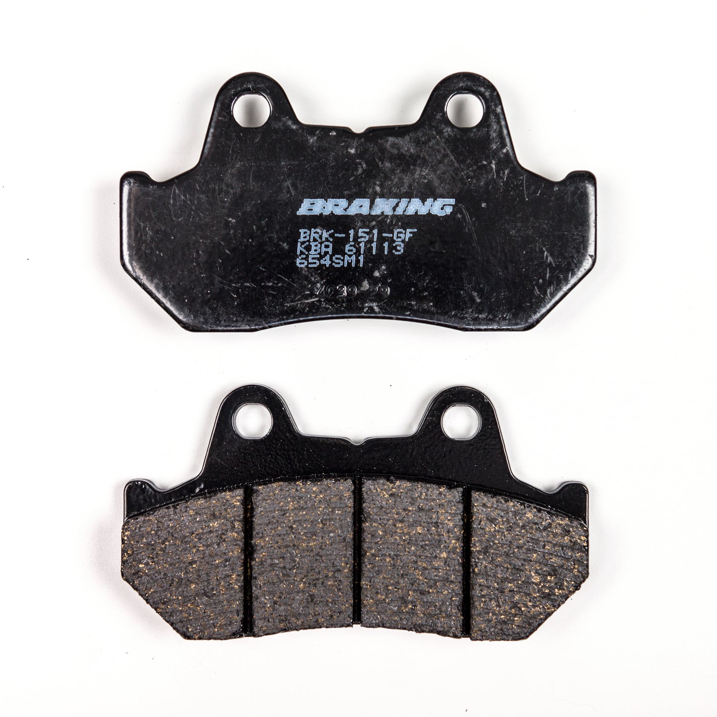 Braking Brake Pad Set Semi-Metallic • #31-654S