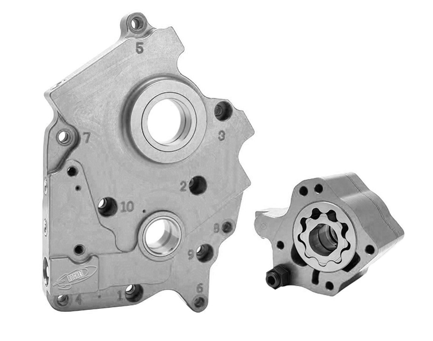 Rocket Performance Garage Llc Oil Pump & Cam Plate M8