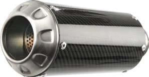 Hotbodies Mgp Exhaust Slip-On Carbon Fiber Stainless End Cap • #564-1000CS