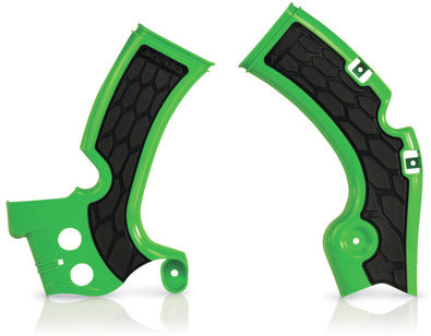 Acerbis X-Grip Frame Guard Green/Black • #23742-71089