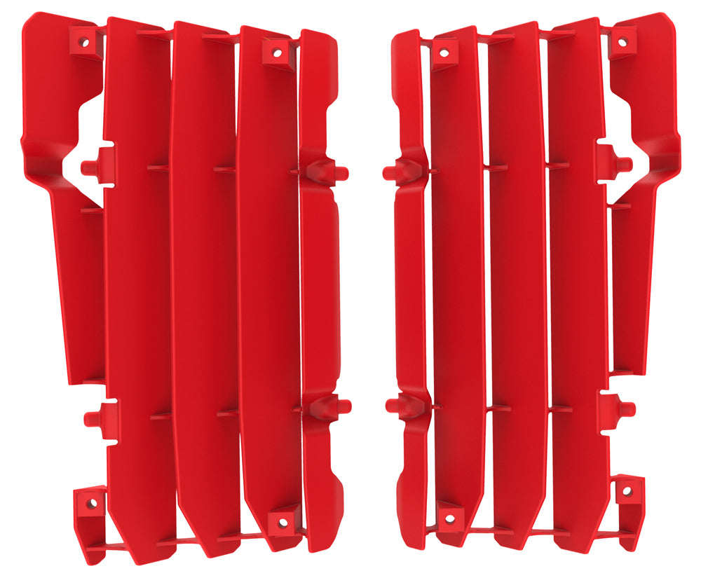 Polisport Radiator Louver Red • #64-56544