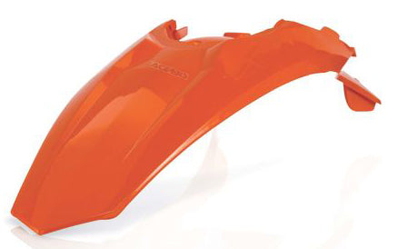 Acerbis Rear Fender W/Taillight Tab Orange • #22503-85226