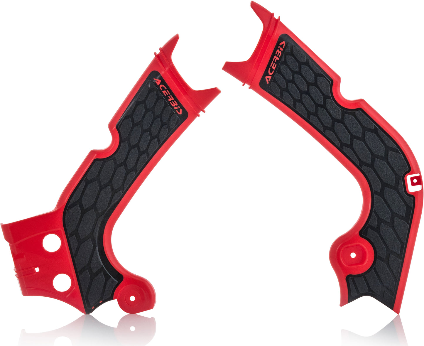 Acerbis X-Grip Frame Guard Red/Black • #26307-11018