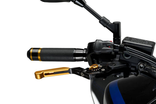 Puig Lever Brake Extendable/Foldable Gold