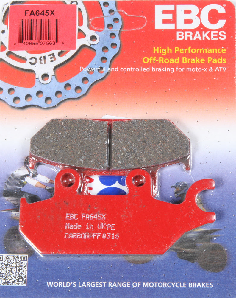 Ebc Brake Pads Fa645X Carbon X Series