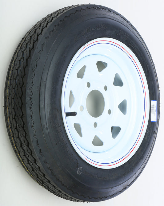 Awc Trailer Tire And Wheel Assembly White • #58-8160