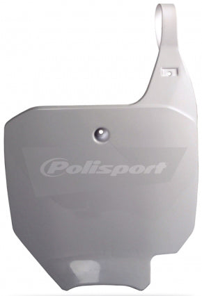 Polisport Number Plate White • #64-6696