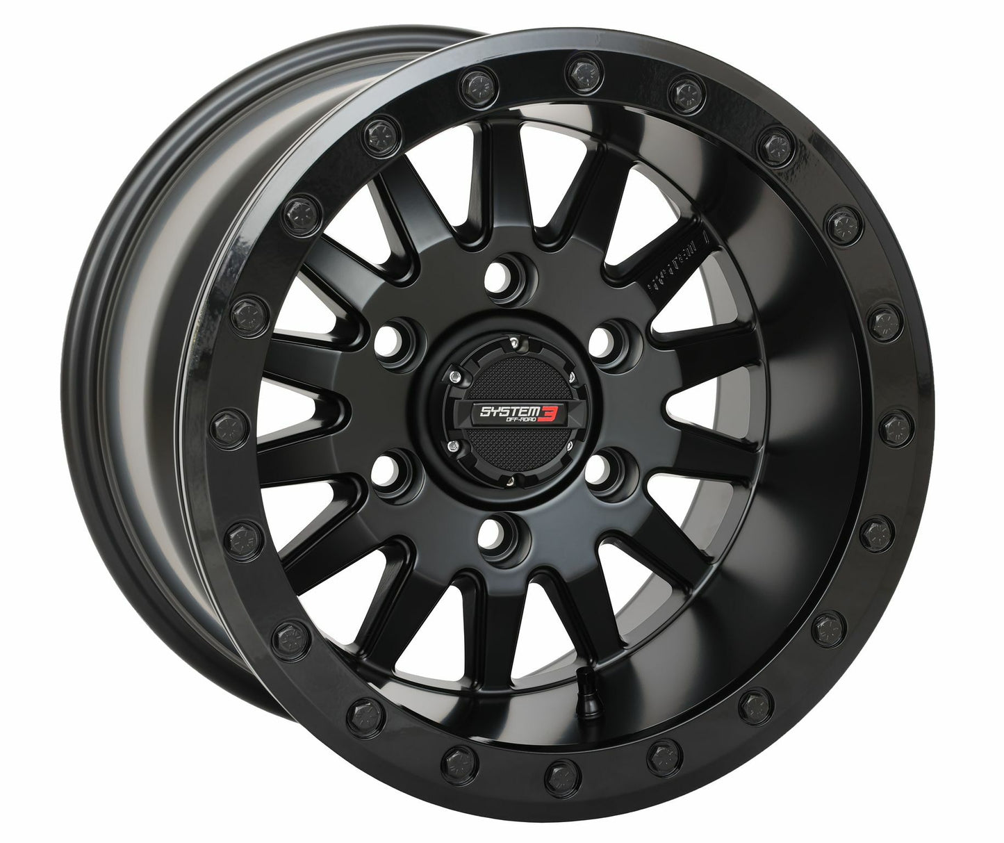 System 3 Sb8 Wheel 15X10 5+5 (0Mm) 6/5.5 Matte Black
