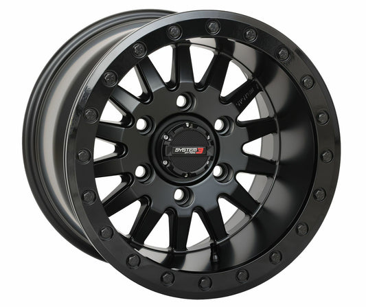 System 3 Sb8 Wheel 15X10 5+5 (0Mm) 6/5.5 Matte Black