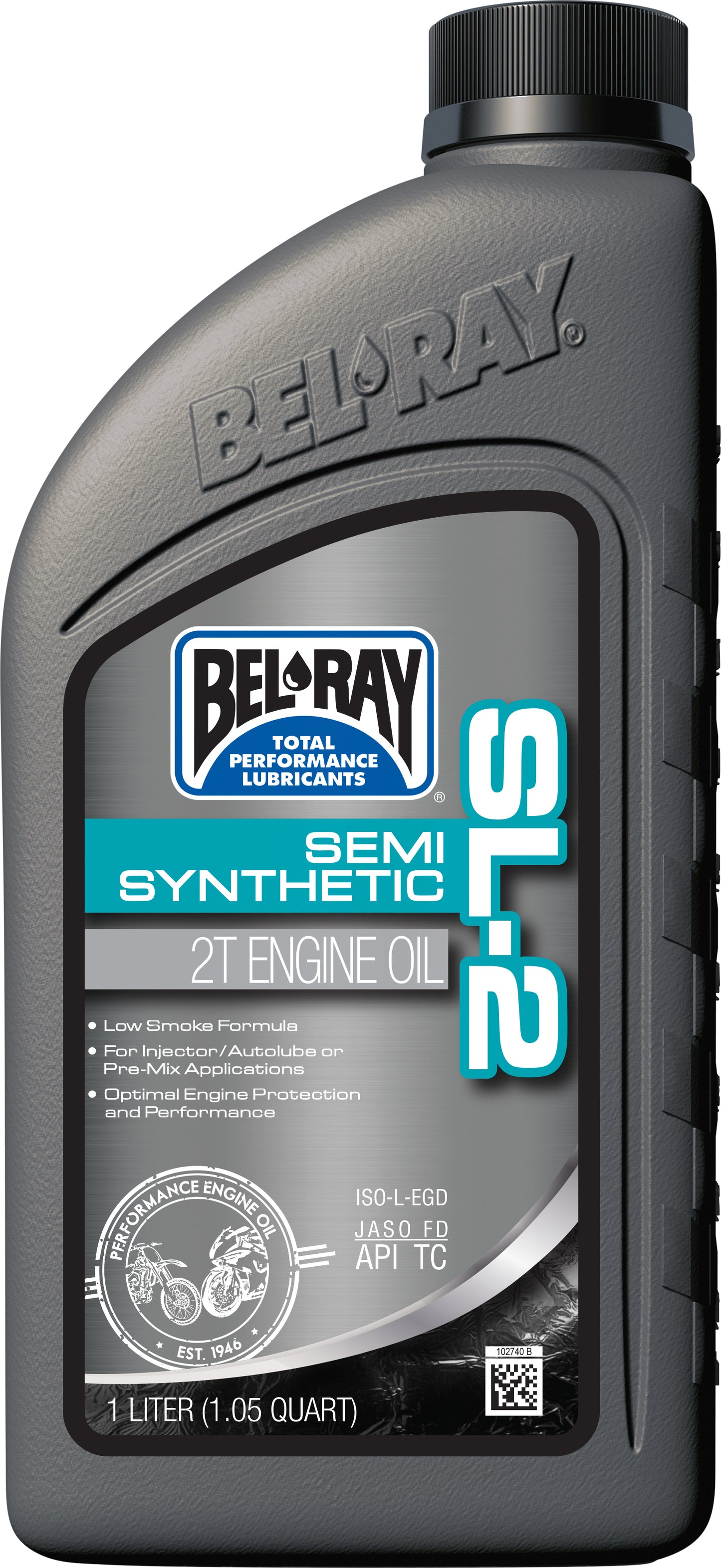 Bel-Ray SL-2 Semi-Synthetic 2T Engine Oil