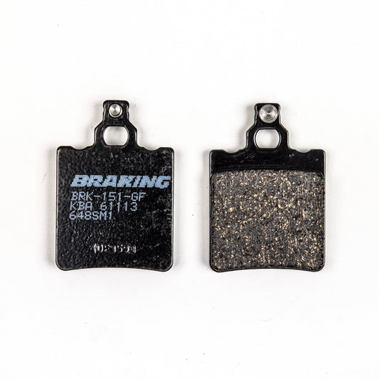Braking Brake Pad Set Semi-Metallic • #31-648S
