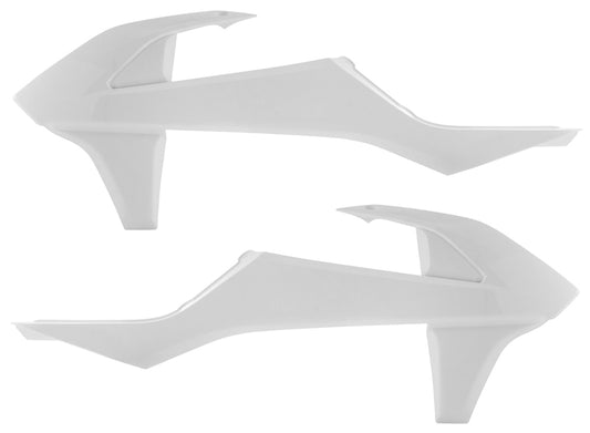 Acerbis Radiator Shrouds White • #24210-80002