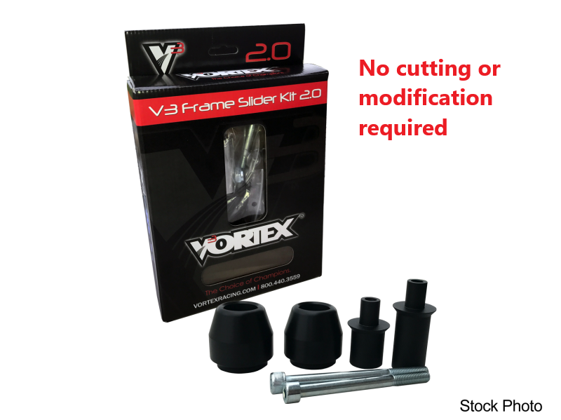 Vortex Frame Sliders V3 2.0 Black Kaw