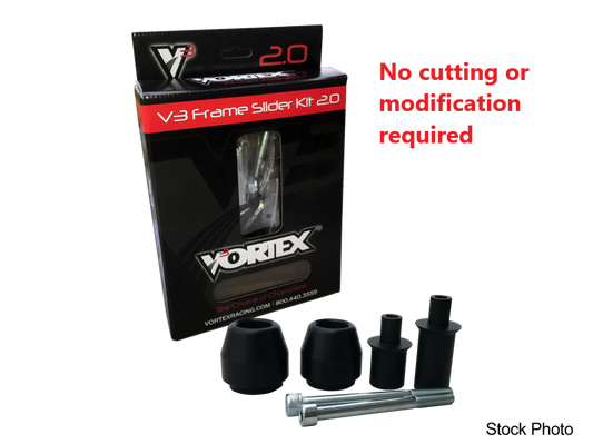 Vortex Frame Sliders V3 2.0 Black Kaw