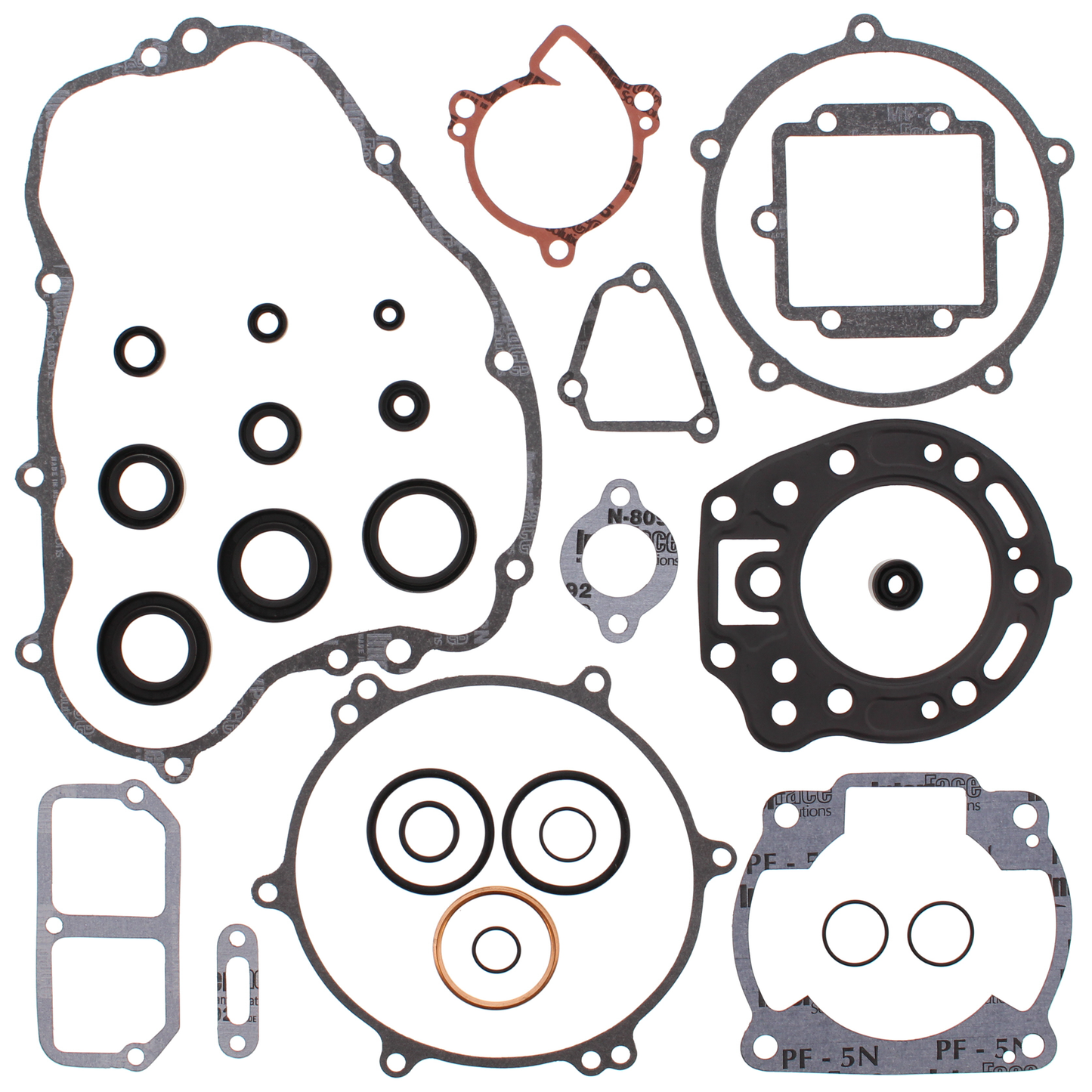 Vertex Complete Gasket Set With Oil Seals • #681-1440