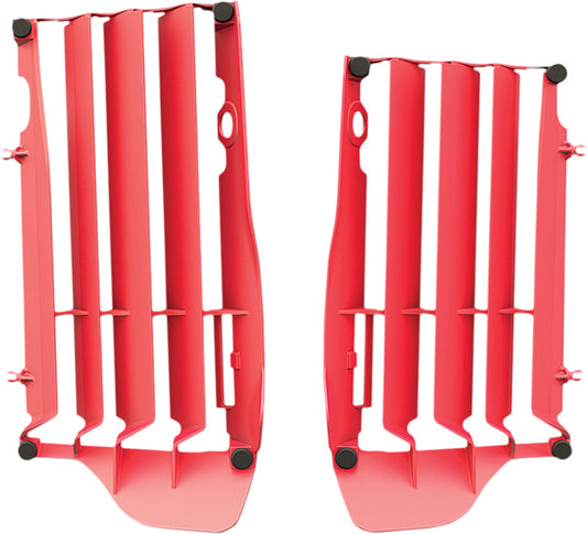 Polisport Radiator Louvers Red • #64-56517