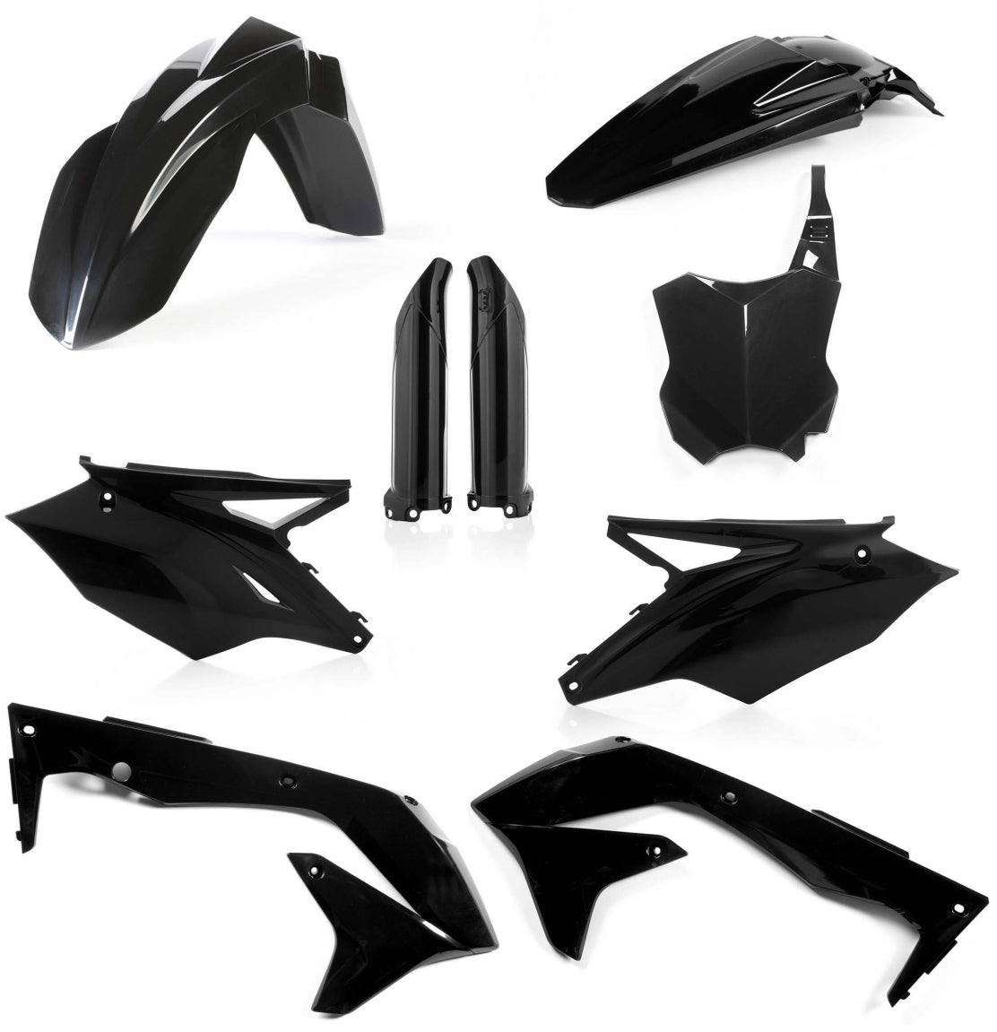 Acerbis Full Plastic Kit Black • #26858-40001