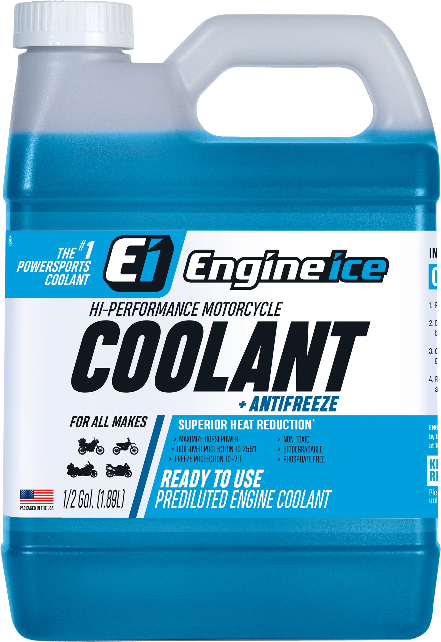 Engine Ice High Performance Coolant 1/2 GALLON