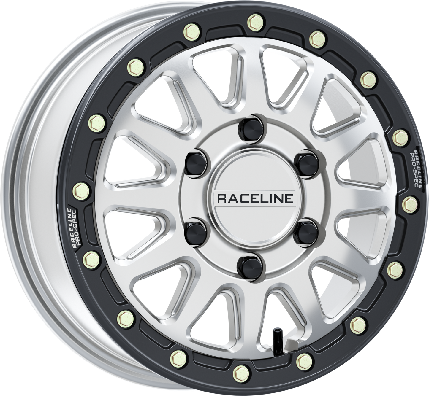 Raceline Alpha Bdlk 15X6.5 6/139.7 (+74Mm) Silver/Blk