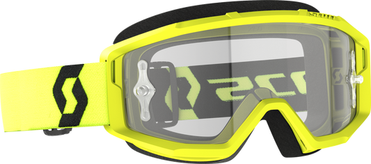 Scott Primal Goggle Yellow/Black Clear Works