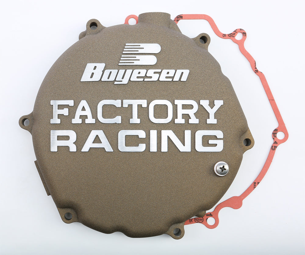 Boyesen Factory Racing Clutch Cover Magnesium • #59-7212CM