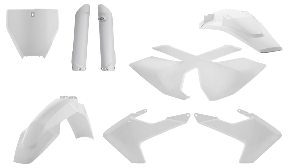 Acerbis Full Plastic Kit White • #24626-00002