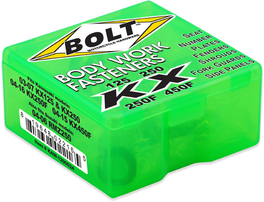 Bolt Full Plastic Fastener Kit Kx • #020-00601