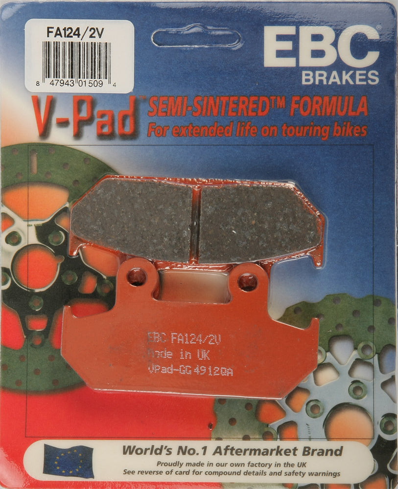 Ebc Brake Pads V-Series • #15-124/2V