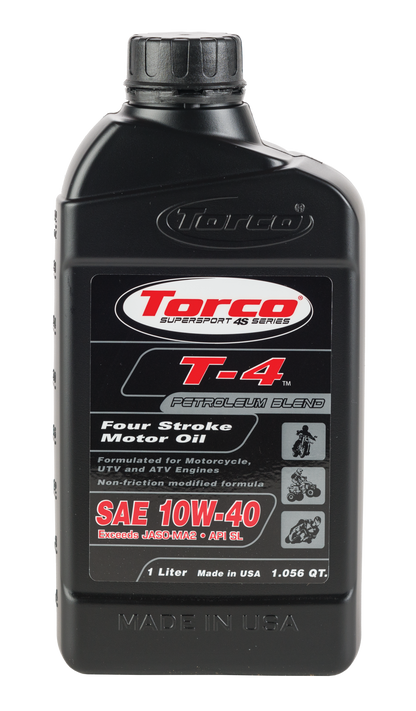 Torco T-4 Petroleum Motorcycle Oil