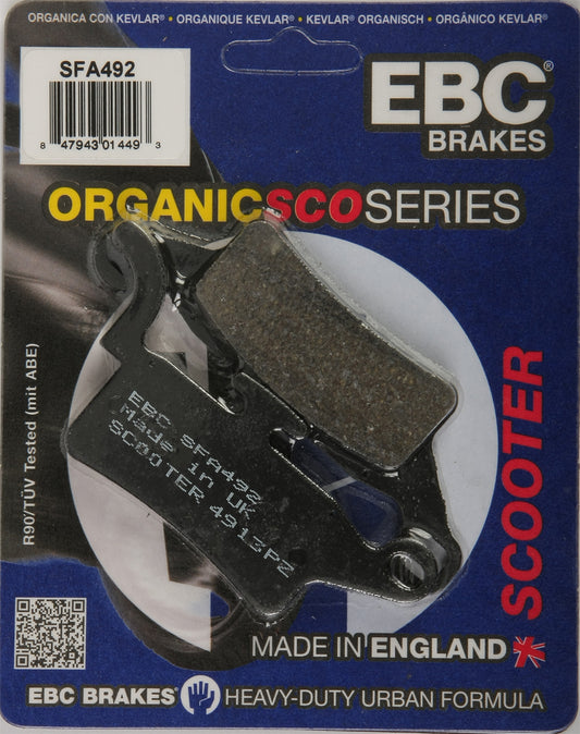 Ebc Brake Pads Sfa492 Organic