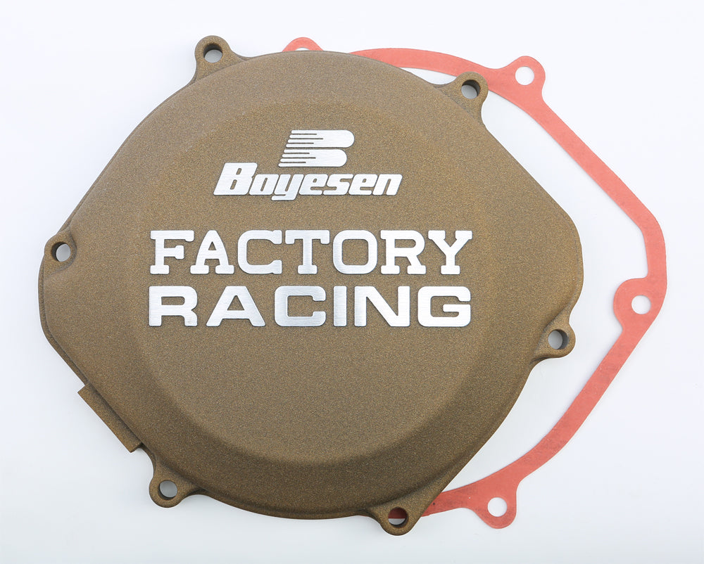 Boyesen Factory Racing Clutch Cover Magnesium • #59-7202M