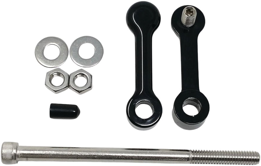 Dk Custom Products Billet Tank Lift Kit 1" `04-Up Xl Powder Coat Blk