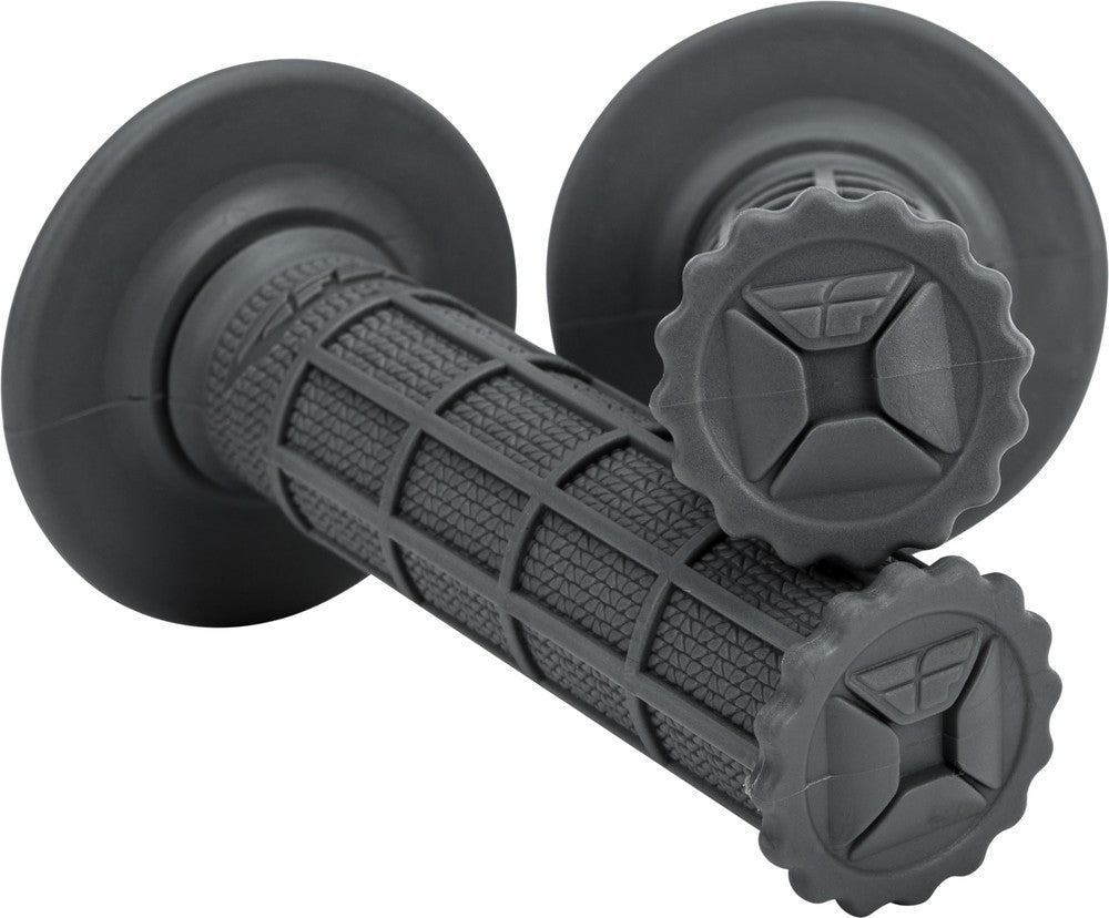 FLY RACING CONTROL MX GRIPS DARK GREY FULL WAFFLE