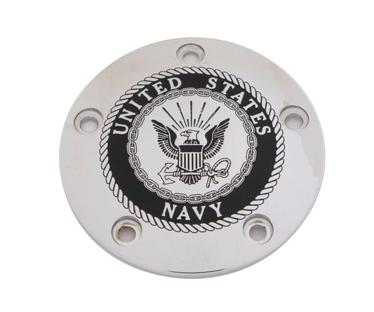 Custom Engraving Tc Timer Cover Navy Chrome