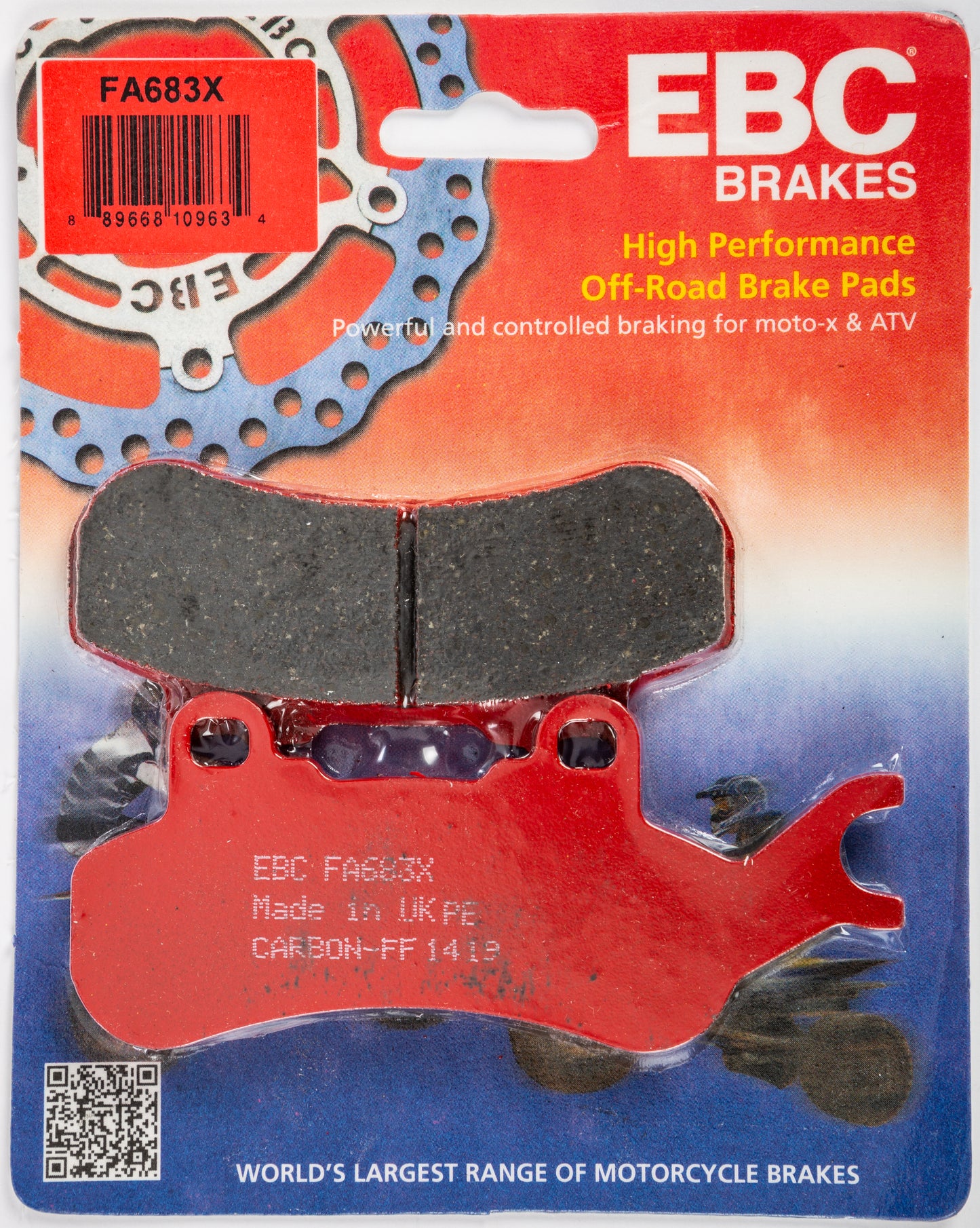 Ebc Brake Pads Fa683X Carbon X Series