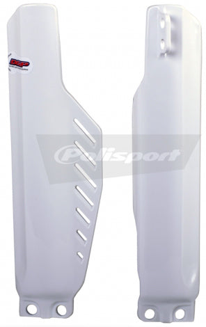 Polisport Fork Guards White • #64-3943