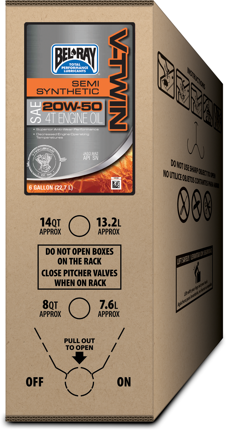 Bel-Ray V-Twin Semi-Synthetic Engine Oil