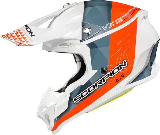 Scorpion Exo Vx-16 Off-Road Helmet Prism Orange Xs