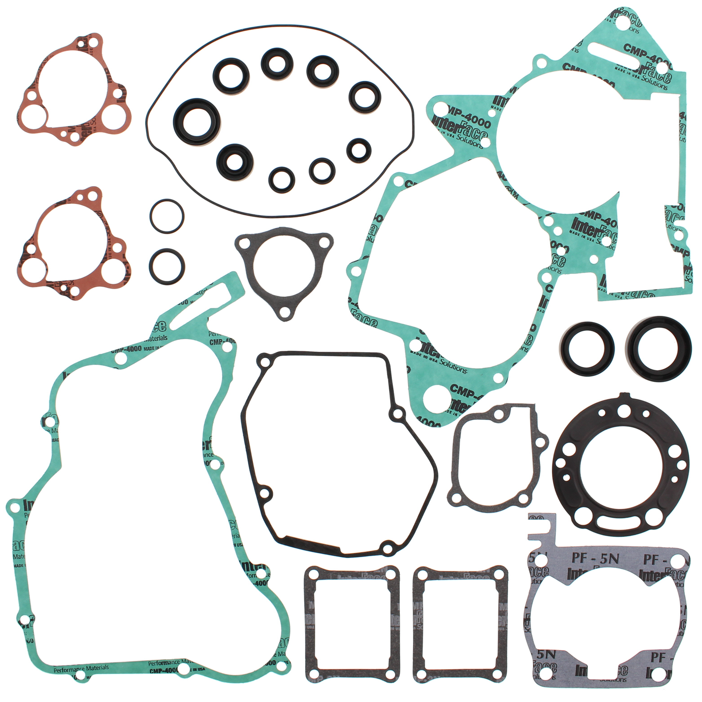 Vertex Complete Gasket Set With Oil Seals • #681-1247