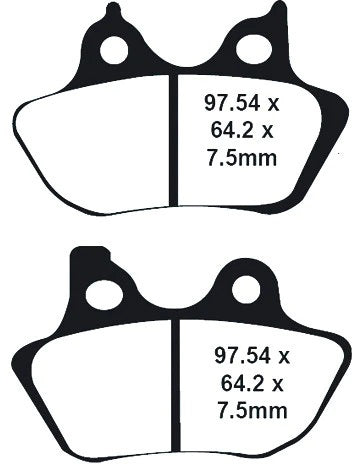 Lyndall Brakes Profiled Brake Pad