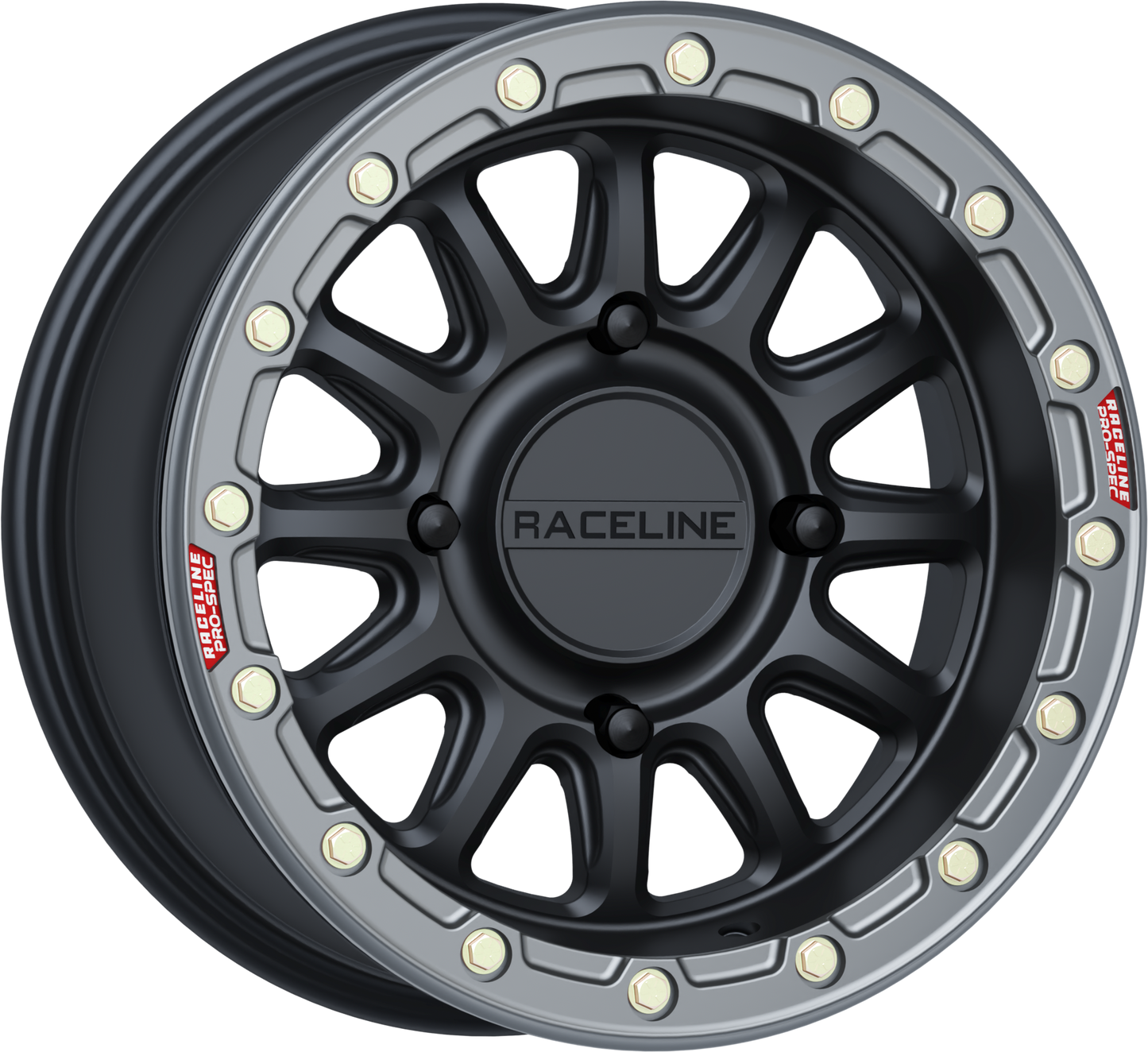 Raceline Alpha Wheel 4X137 Blk/Gunmetal 15X7 (+10Mm)