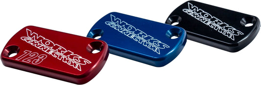 Works Billet Front Brake Cover Black