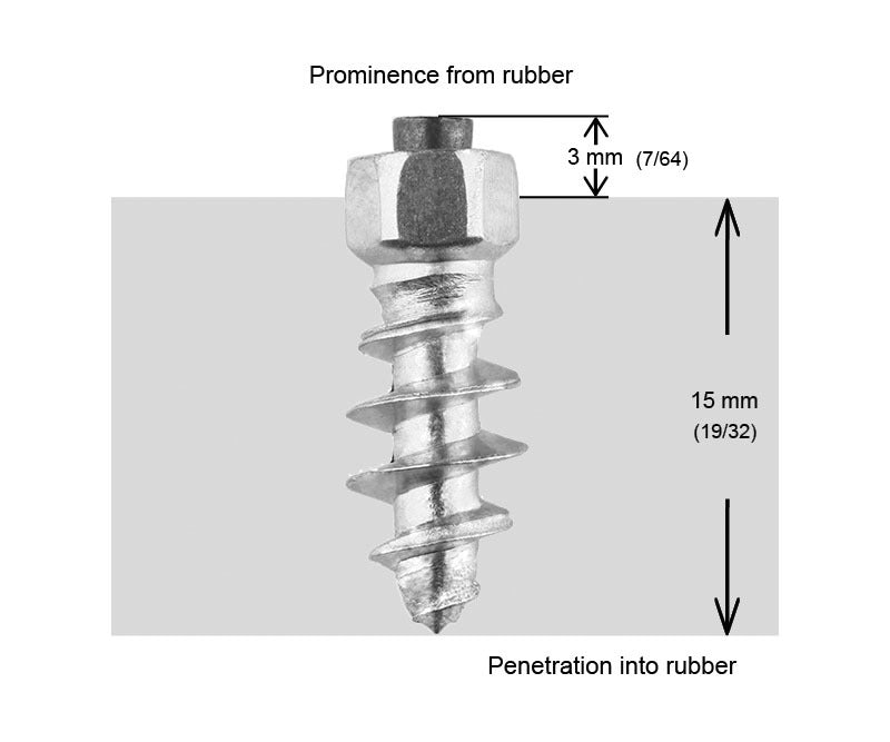 Igrip 18Mm Standard Screw Studs Qty 150 • #ST-18150