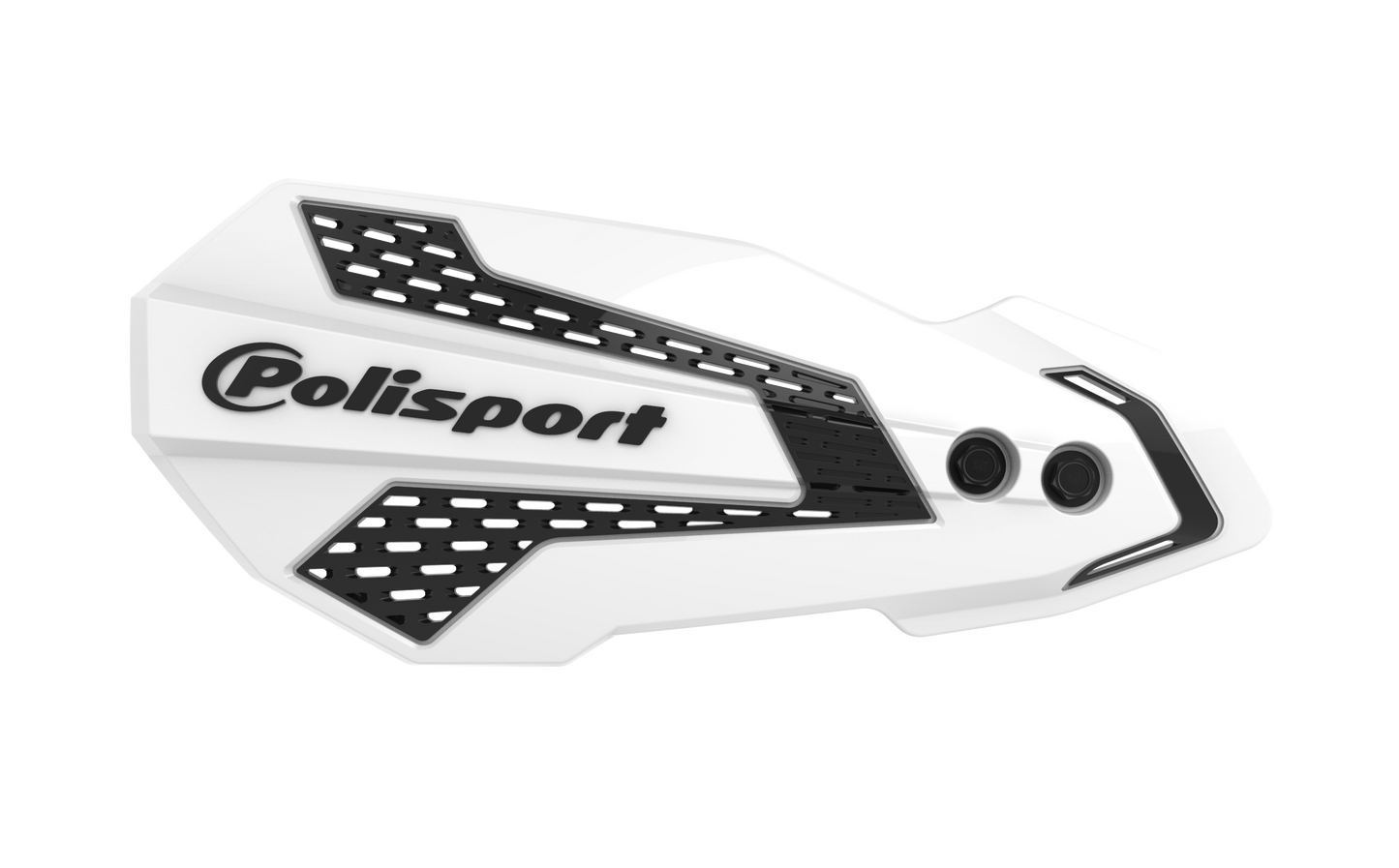 Polisport Mx Flow Handguards White/Black • #64-8308210