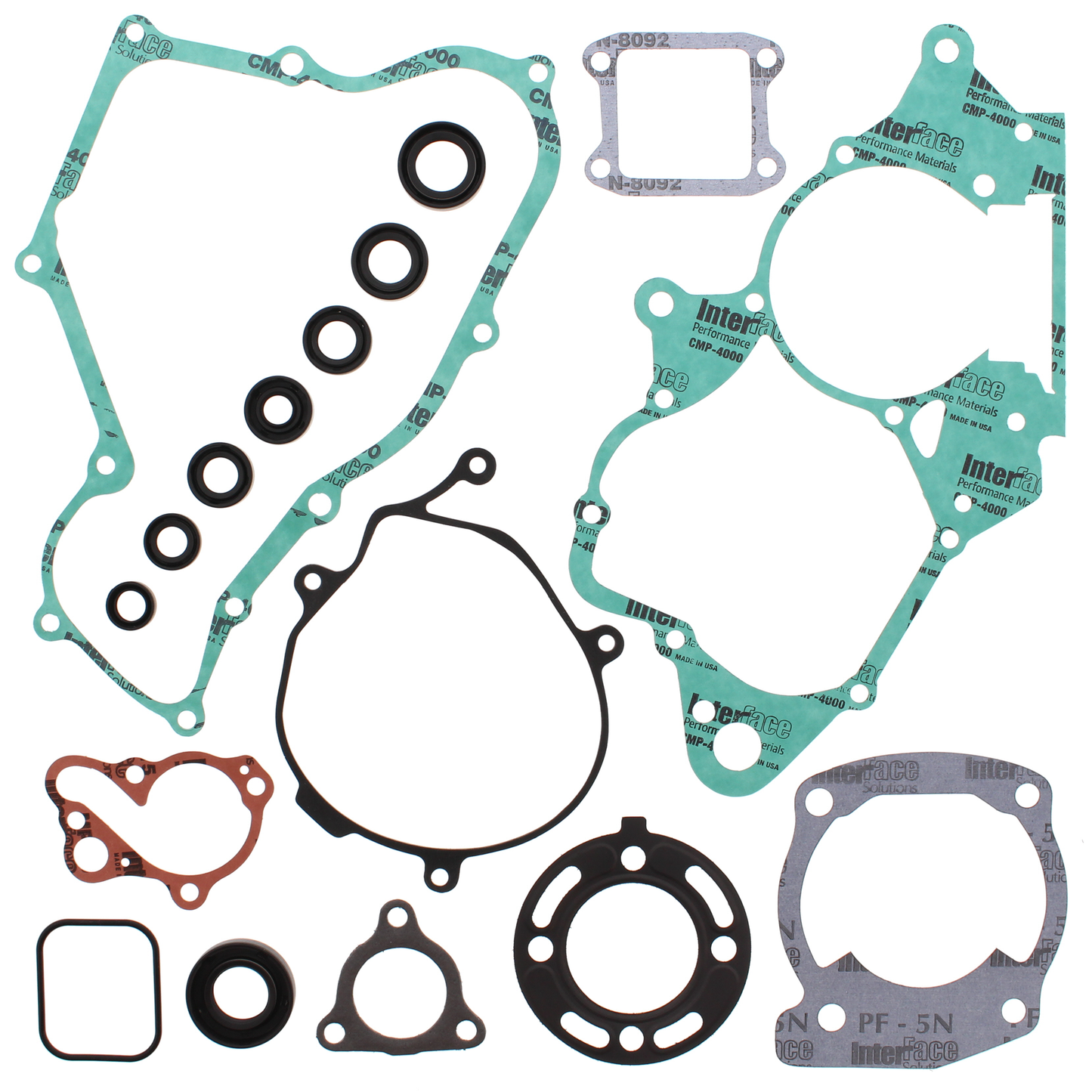 Vertex Complete Gasket Set With Oil Seals • #681-1211