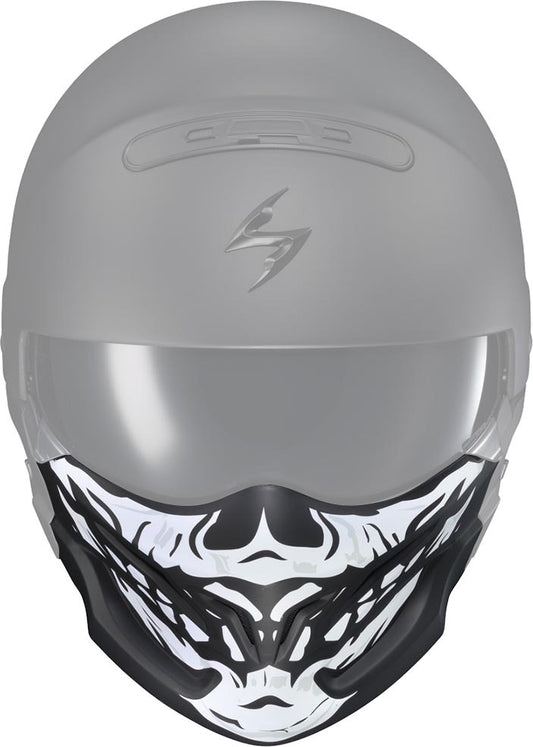 Scorpion Exo Covert Face Mask Skull Black/White