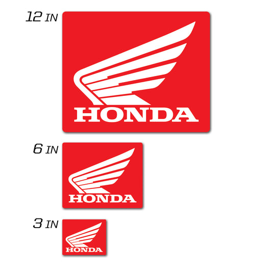 D-Cor Honda Icon Decal 3" Squared Honda Icon Decal 3" Squared