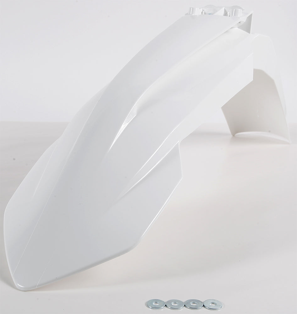Acerbis Front Fender White • #24211-10002
