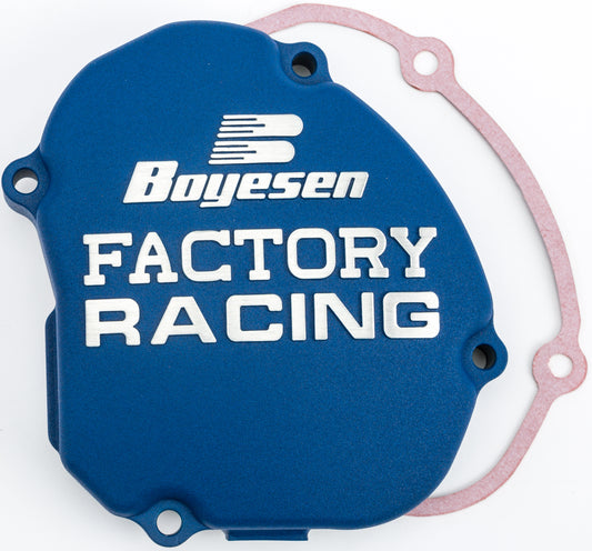 Boyesen Factory Racing Ignition Cover Blue • #59-7433AL