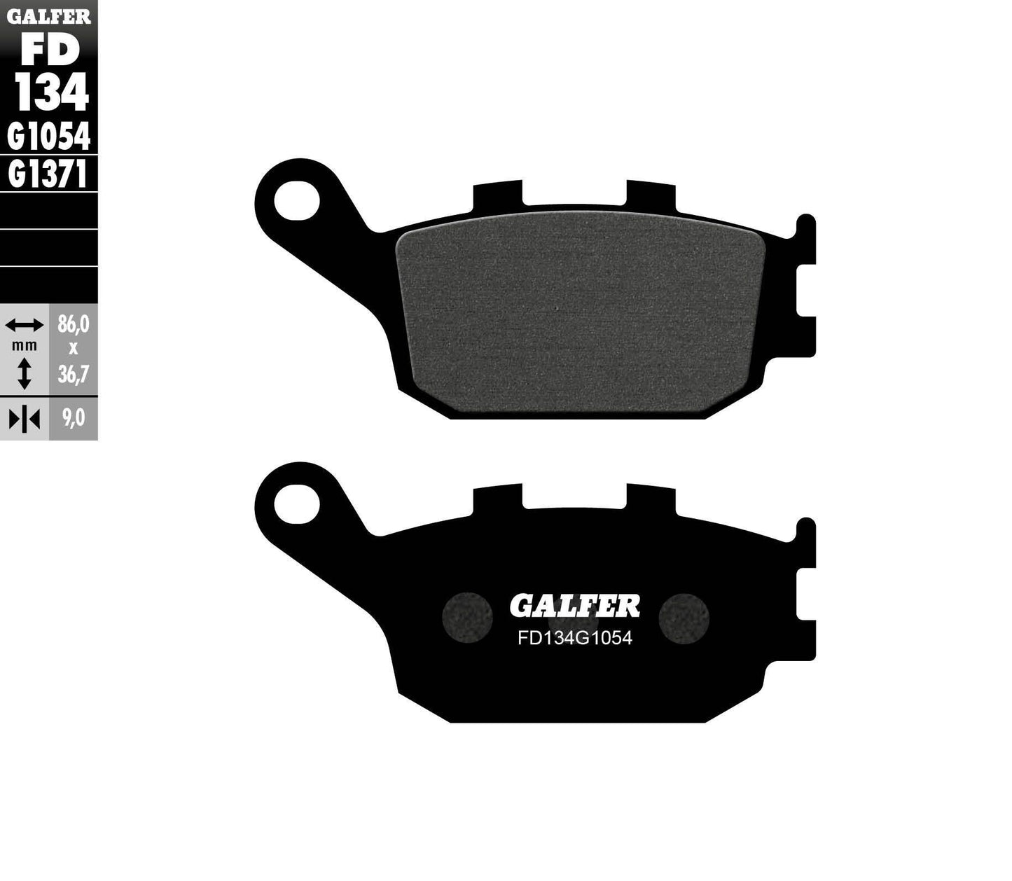 Galfer Brake Pads Semi Metallic Fd134G1054